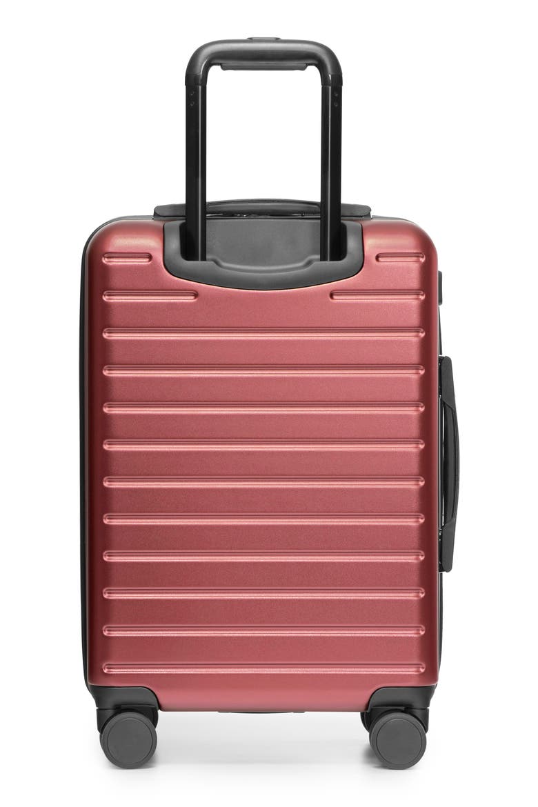 Mykel 22-Inch Carry-On Hardside Spinner Luggage, Alternate, color, RED