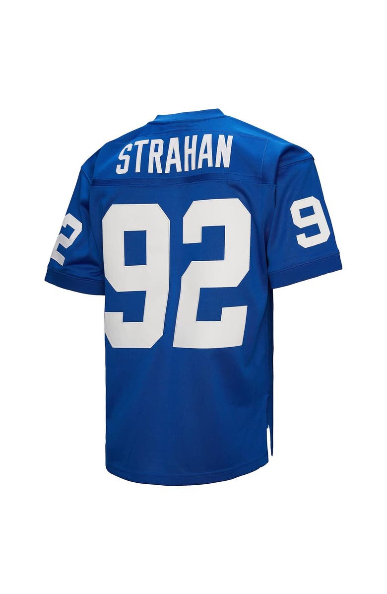 Mitchell & Ness Men's Mitchell & Ness Michael Strahan Royal New York Giants 1994 Authentic Throwback Retired Player Jersey, Alternate, color, Royal