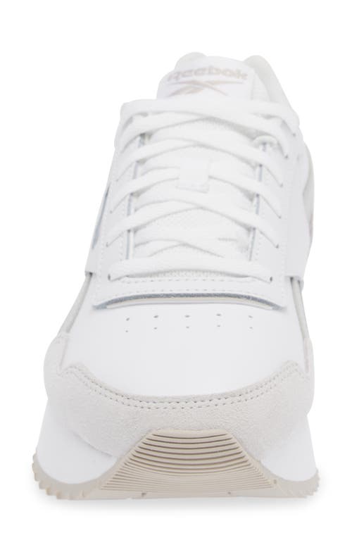 Reebok Glide Ripple Double Sneaker In White