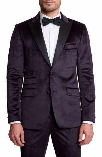 Kyle Peak Lapel Velvet Tuxedo Jacket