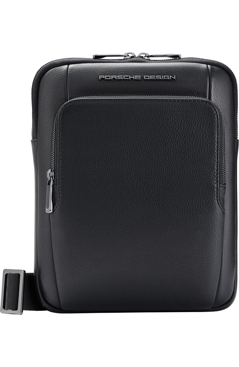 Porsche Design Roadster Small Leather Shoulder Bag, Main, color,