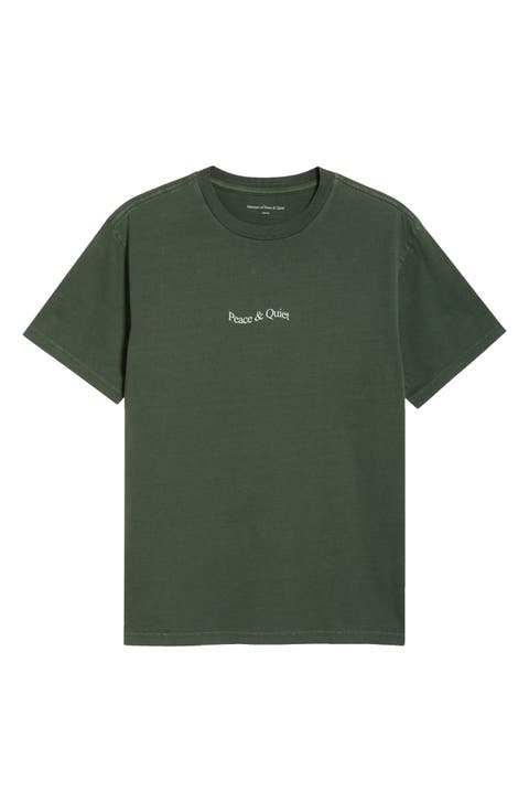 Wordmark Graphic Cotton T-Shirt