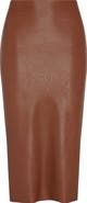 Commando Faux Leather Midi Skirt