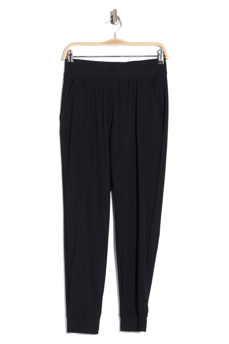 Warp Slim Fit Joggers, Alternate, color, BLACK