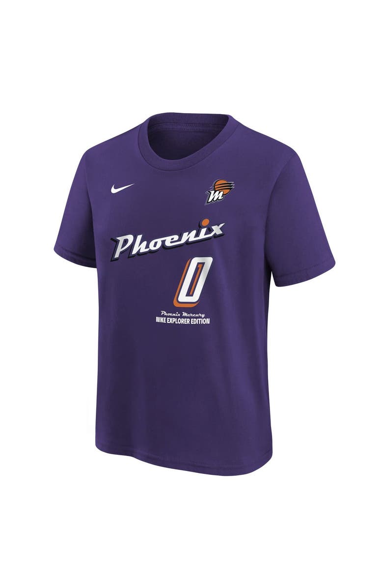 Nike Satou Sabally Purple Phoenix Mercury Explorer Edition Name & Number T-Shirt, Alternate, color, Purple