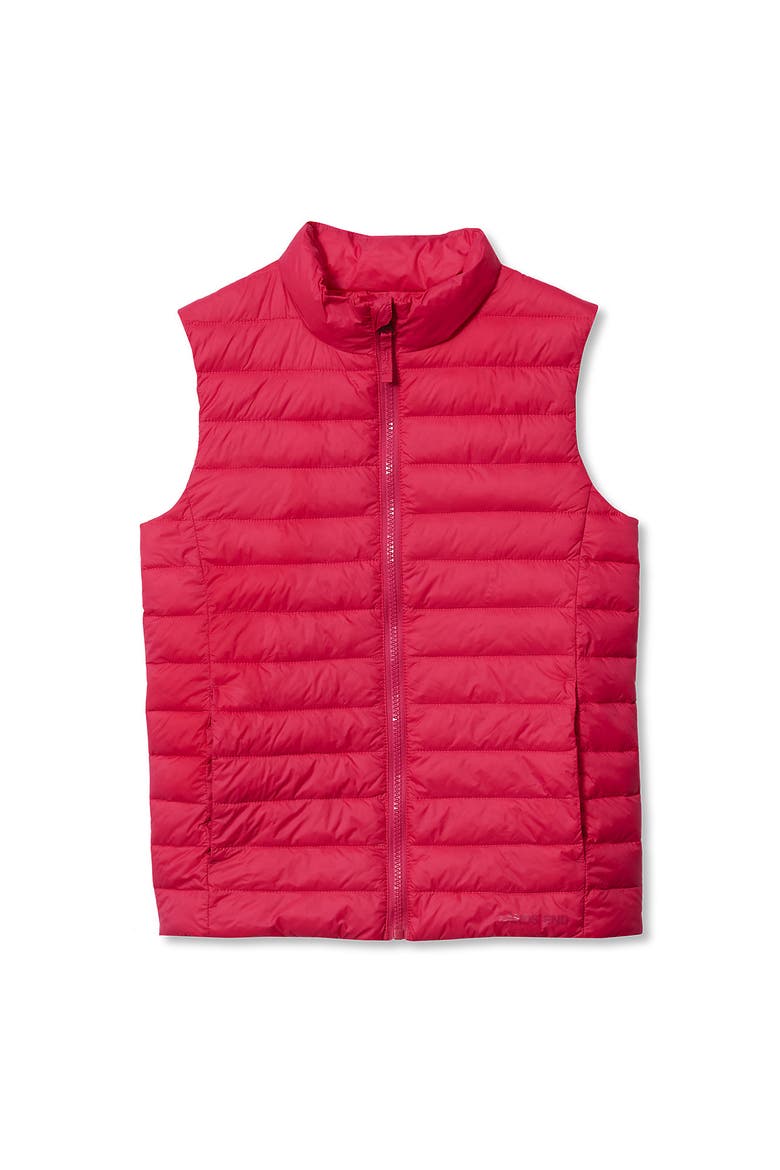 Kids Insulated Down Alternative ThermoPlume Vest, Main, color, Raspberry Sorbet