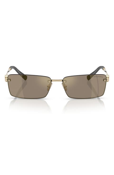 60mm Rectangular Sunglasses