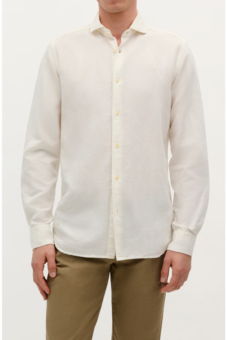 Vintage Linen Se Shirt, Main, color, Cream