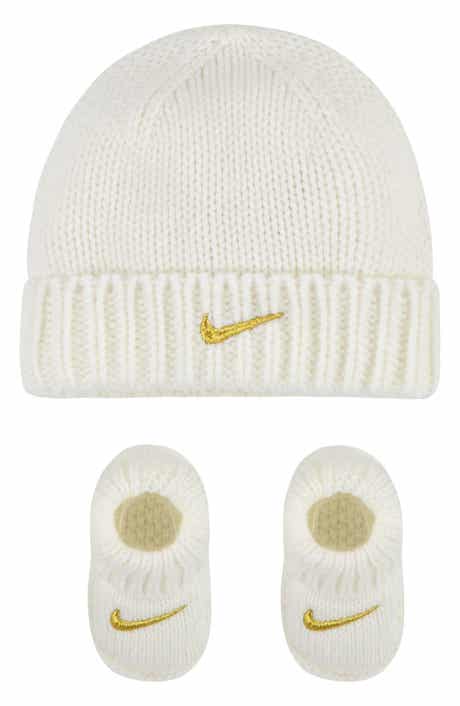 Cable Knit Beanie & Booties Set