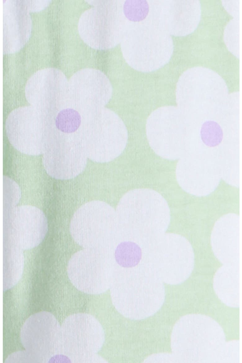 Kids' Core Leggings, Alternate, color, GREEN PASTEL DELIA DAISY