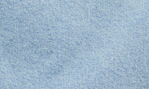 Vero Moda Vica Faux Wrap Denim Skort In Light Blue Denim