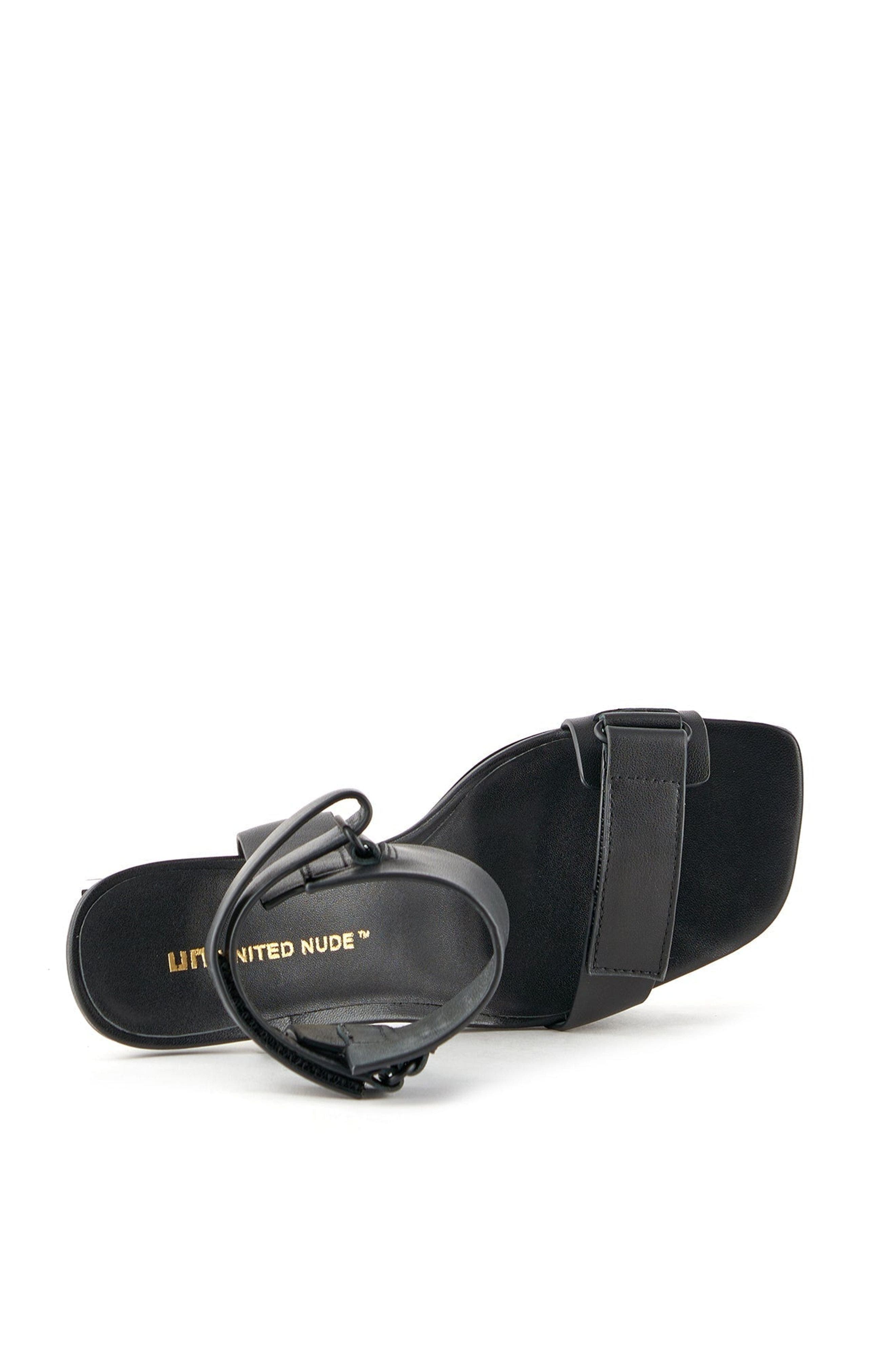 Cubist Sandal, Alternate, color, Black + Silver