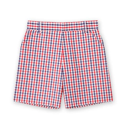 Plaid Seersucker Short (Toddler, Little Kid)