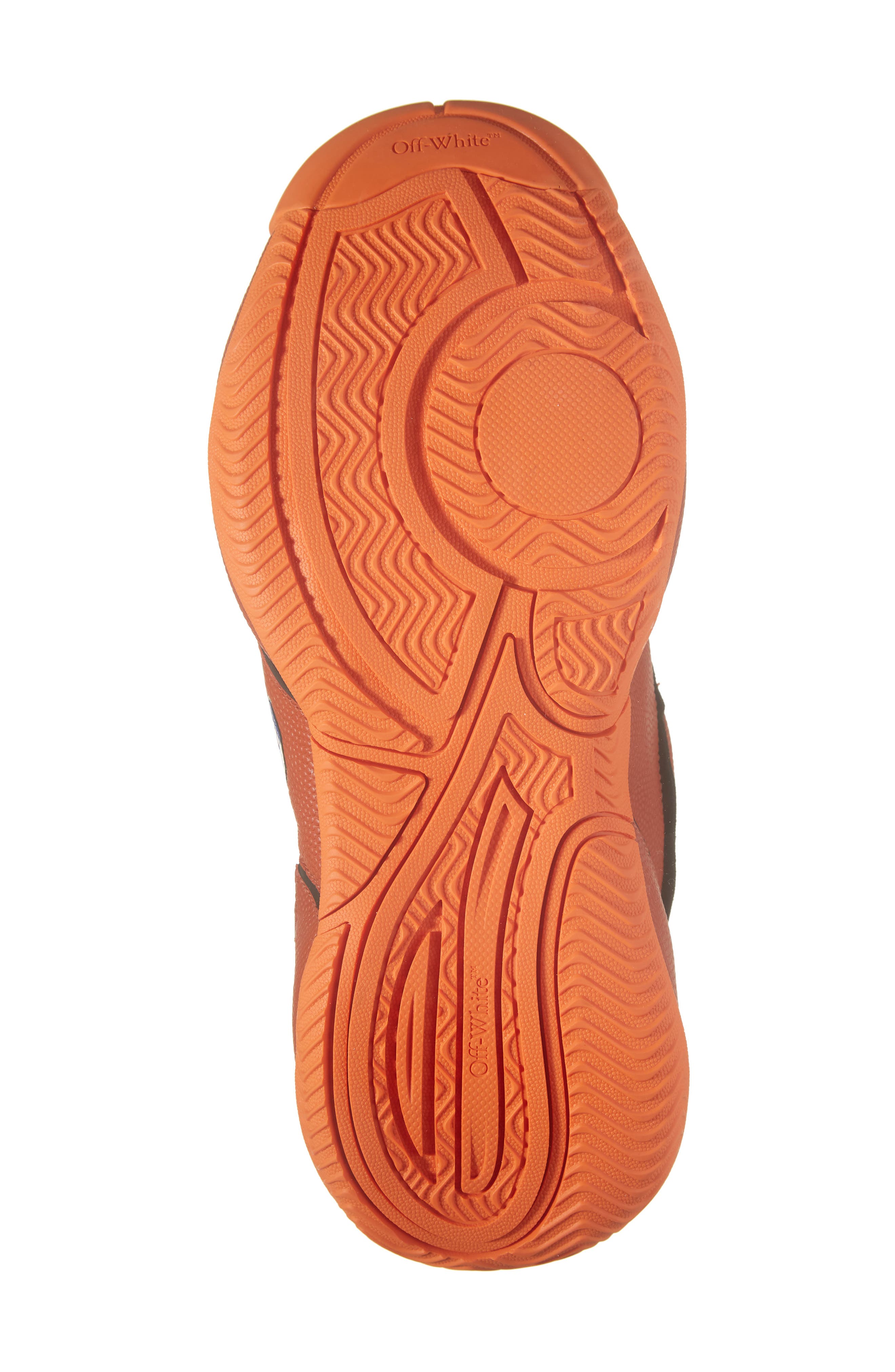 Off-White The Baller Basketball Shoe, Alternate, color, Orange/ White