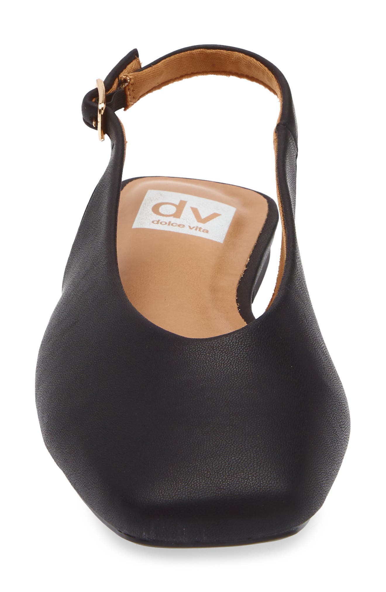 DV by Dolce Vita Fion Slingback Flat, Alternate, color, Black