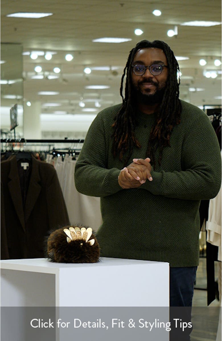 Eagle Fluff Faux Fur Slipper, sales video thumbnail