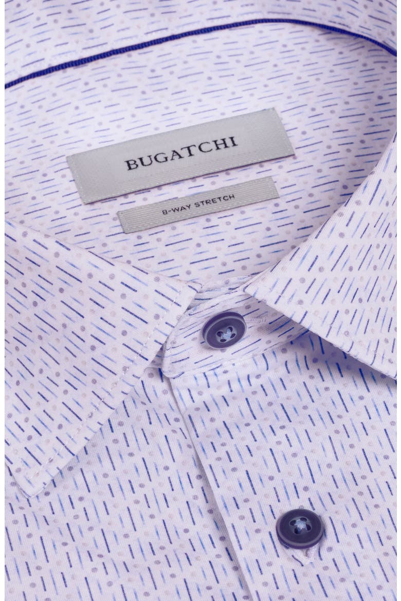 James OoohCotton® Geo Print Button-Up Shirt, Alternate, color, AIR BLUE