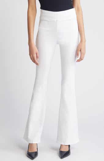 FRAME The Jet Set Flare Pull-On Jeans