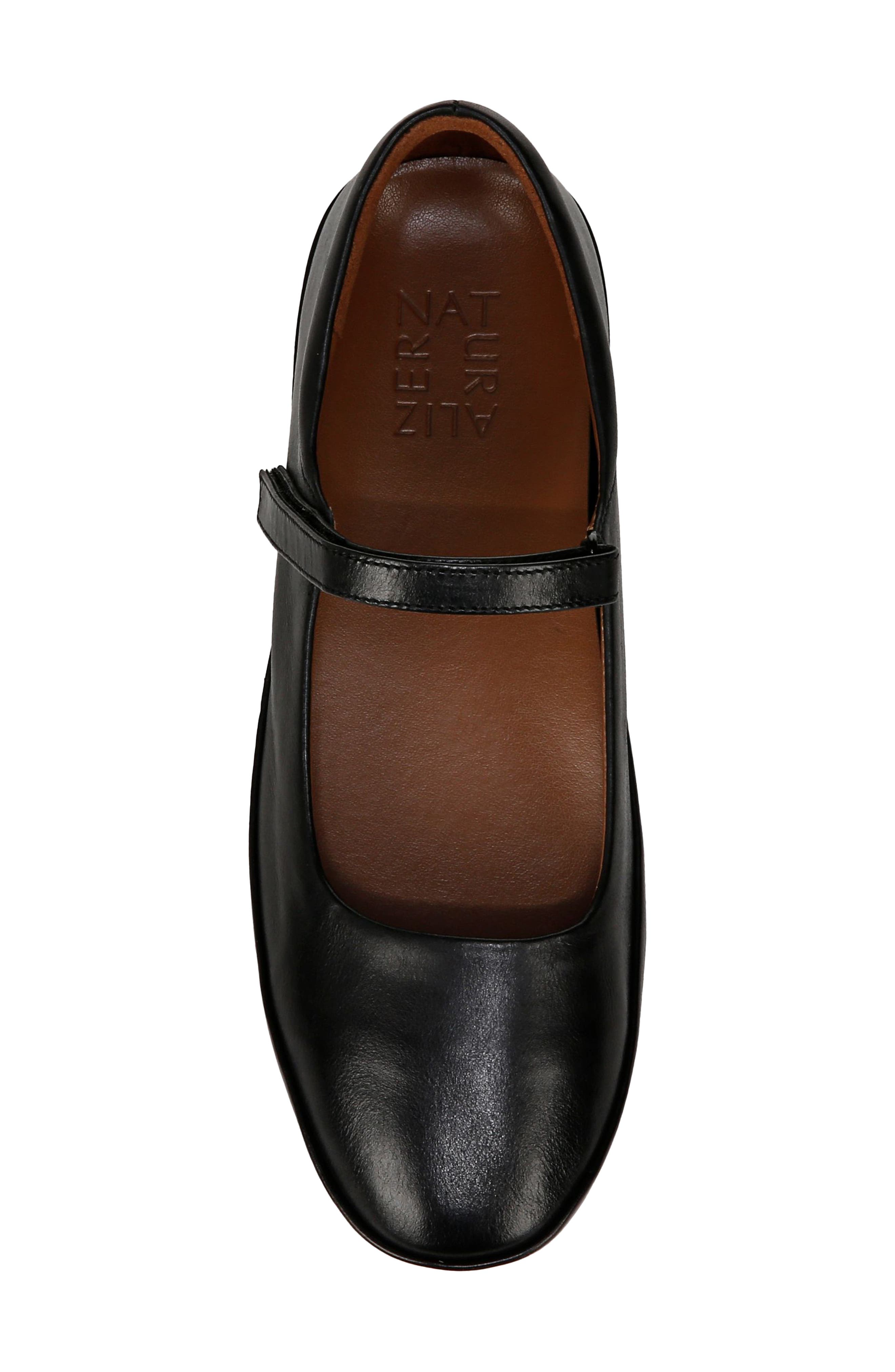 Naturalizer Behold Mary Jane Flat, Alternate, color, Black