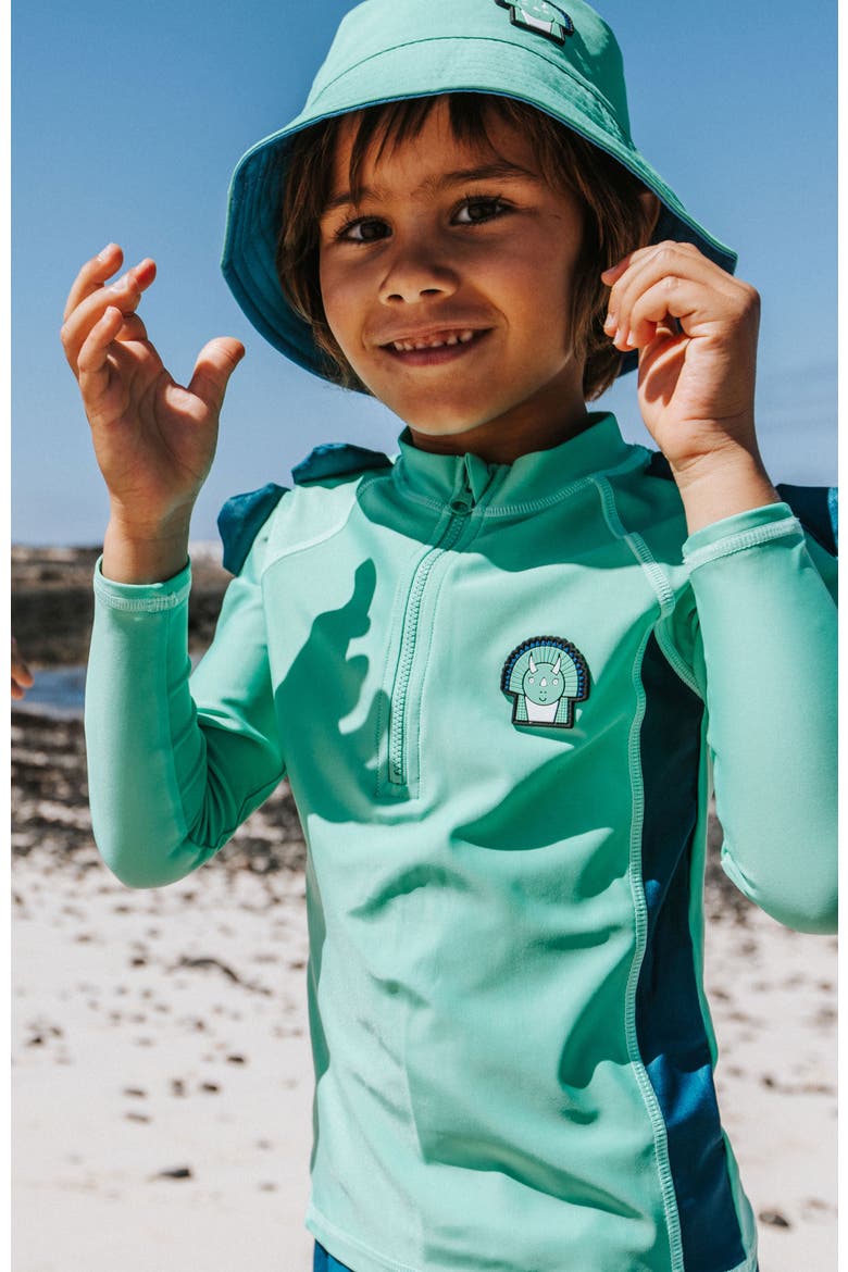 Spike Rash Vest, Alternate, color, Green