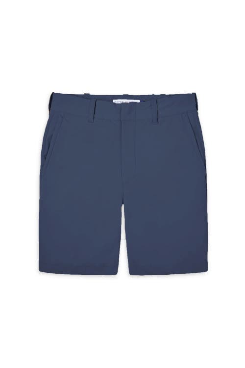 Peter Manning Tech Shorts In Blue