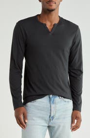Joe's Jeans Long Sleeve Henley T-Shirt
