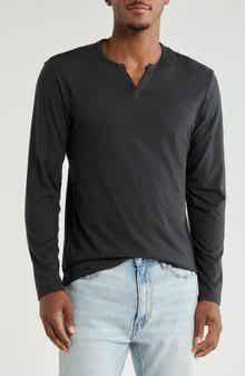 Long Sleeve Henley T-Shirt