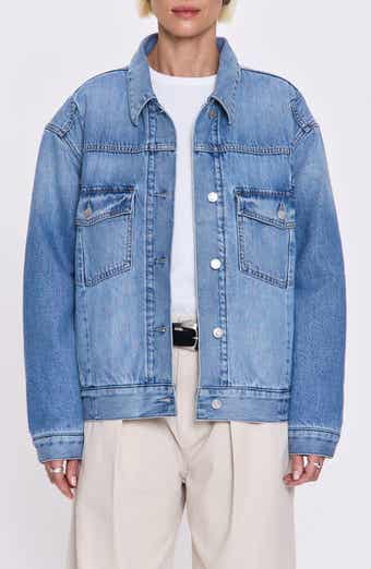 Landon Padded Denim Trucker Jacket