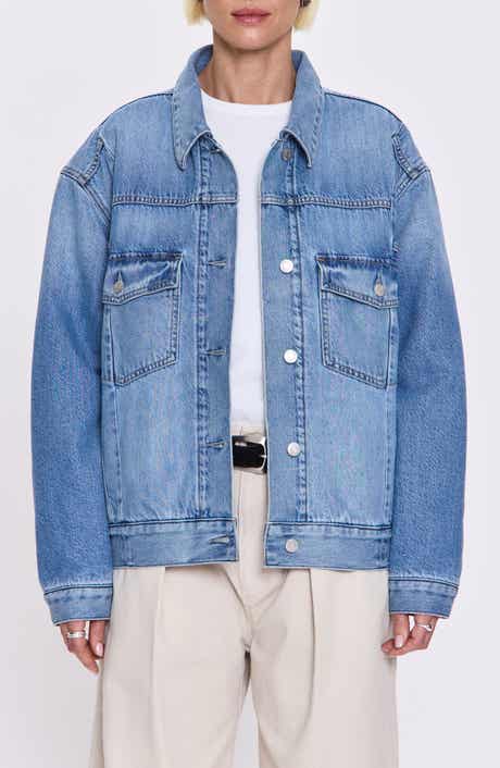 Landon Padded Denim Trucker Jacket