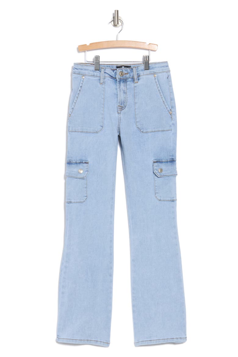Kids' Cargo Bootcut Jeans, Main, color, SUNDAY