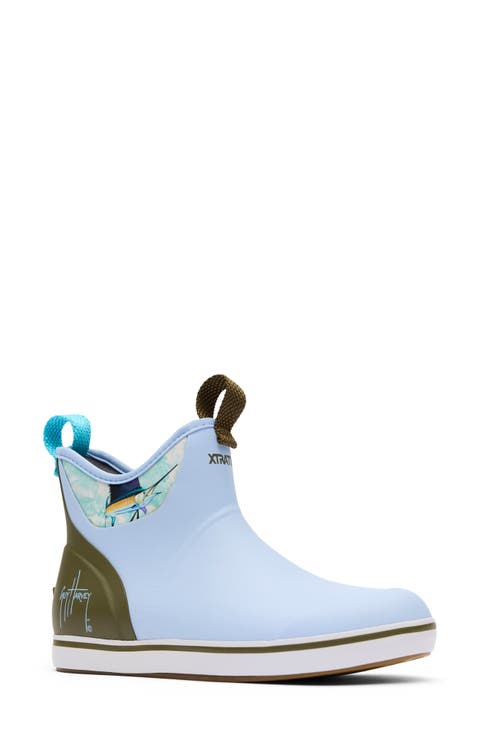 x Guy Harvey Waterproof Ankle Deck Boot (Women)