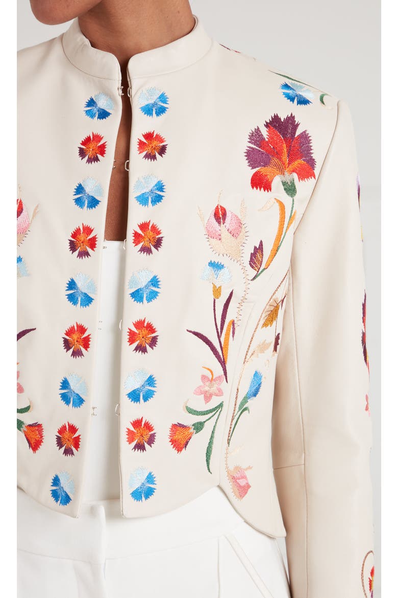 Toledo Fitted Jacket, Alternate, color, Ivory