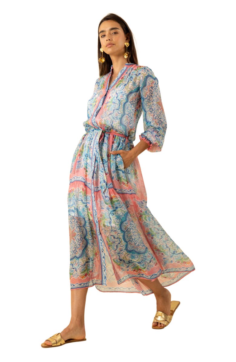 Hale Bob Halo Jersey Maxi Dress, Alternate, color, 