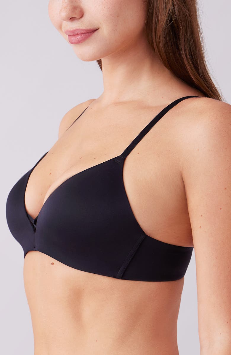 b.tempt'd by Wacoal Undercover Wire Free T-Shirt Bra, Alternate, color, Night