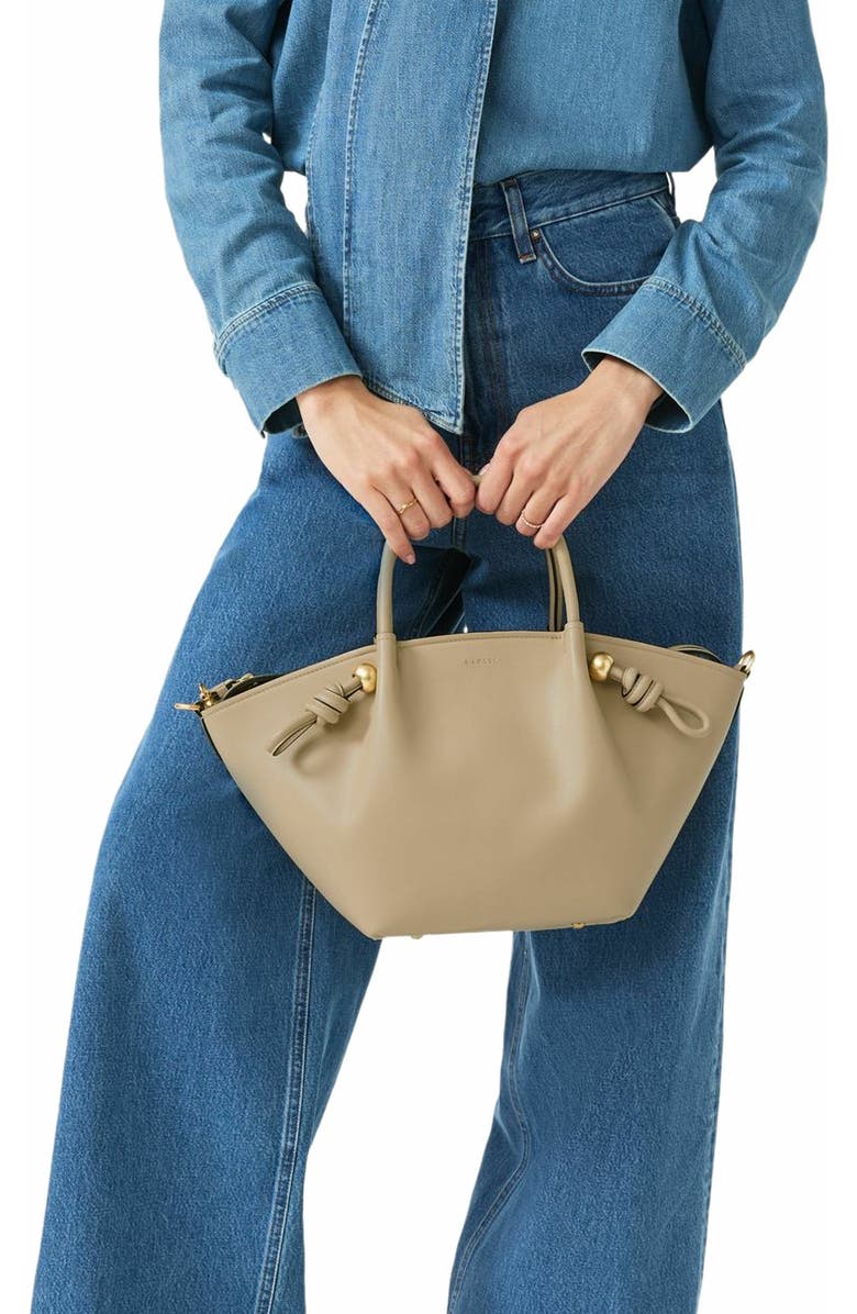 Radley The Romilly Medium Ziptop Satchel Bag, Alternate, color, Stone