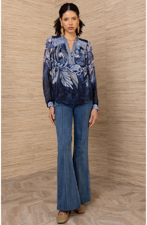 Delphine Chiffon Top