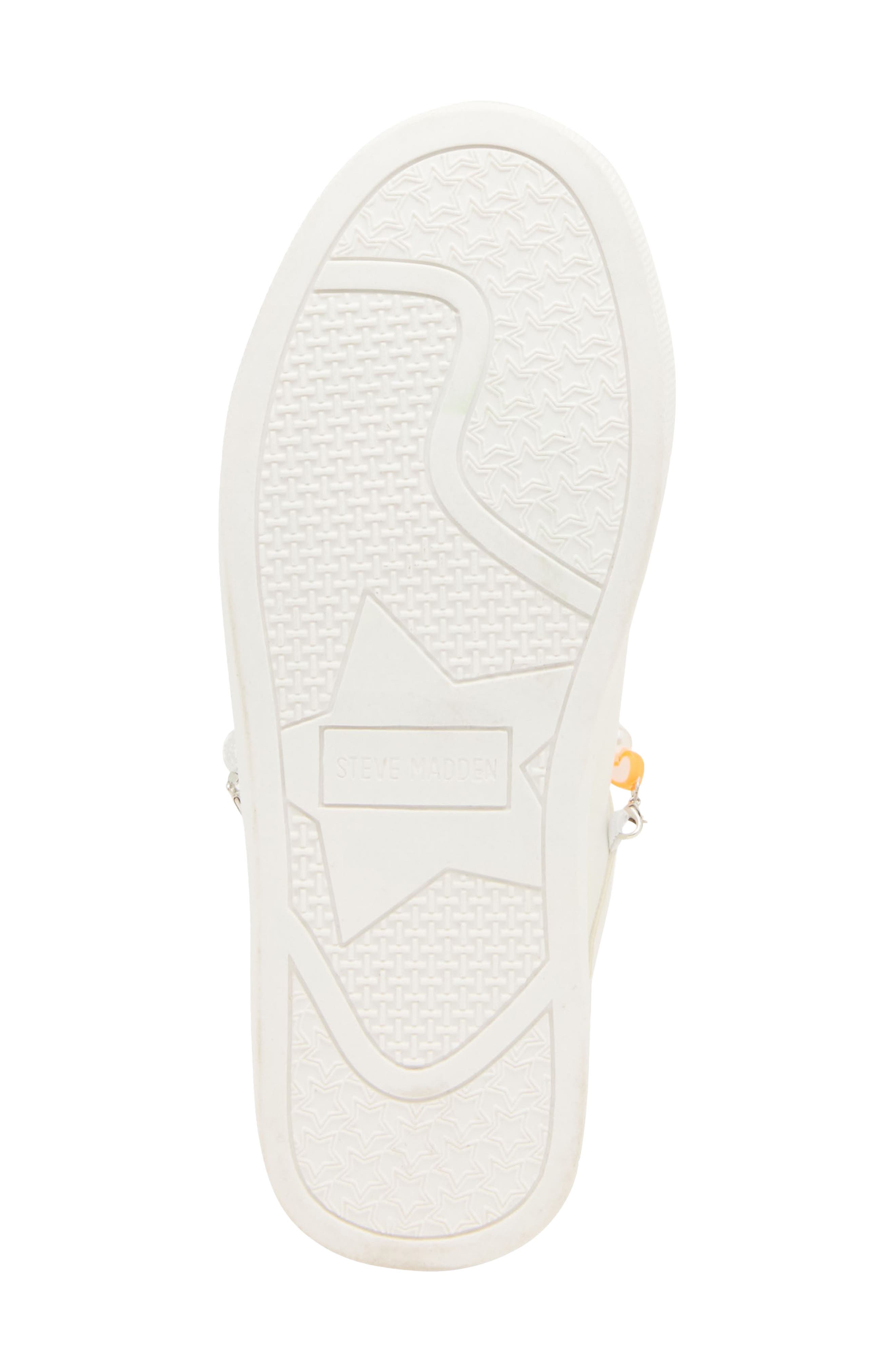 Kids' Jrally Faux Leather Sneaker, Alternate, color, WHITE MULTI