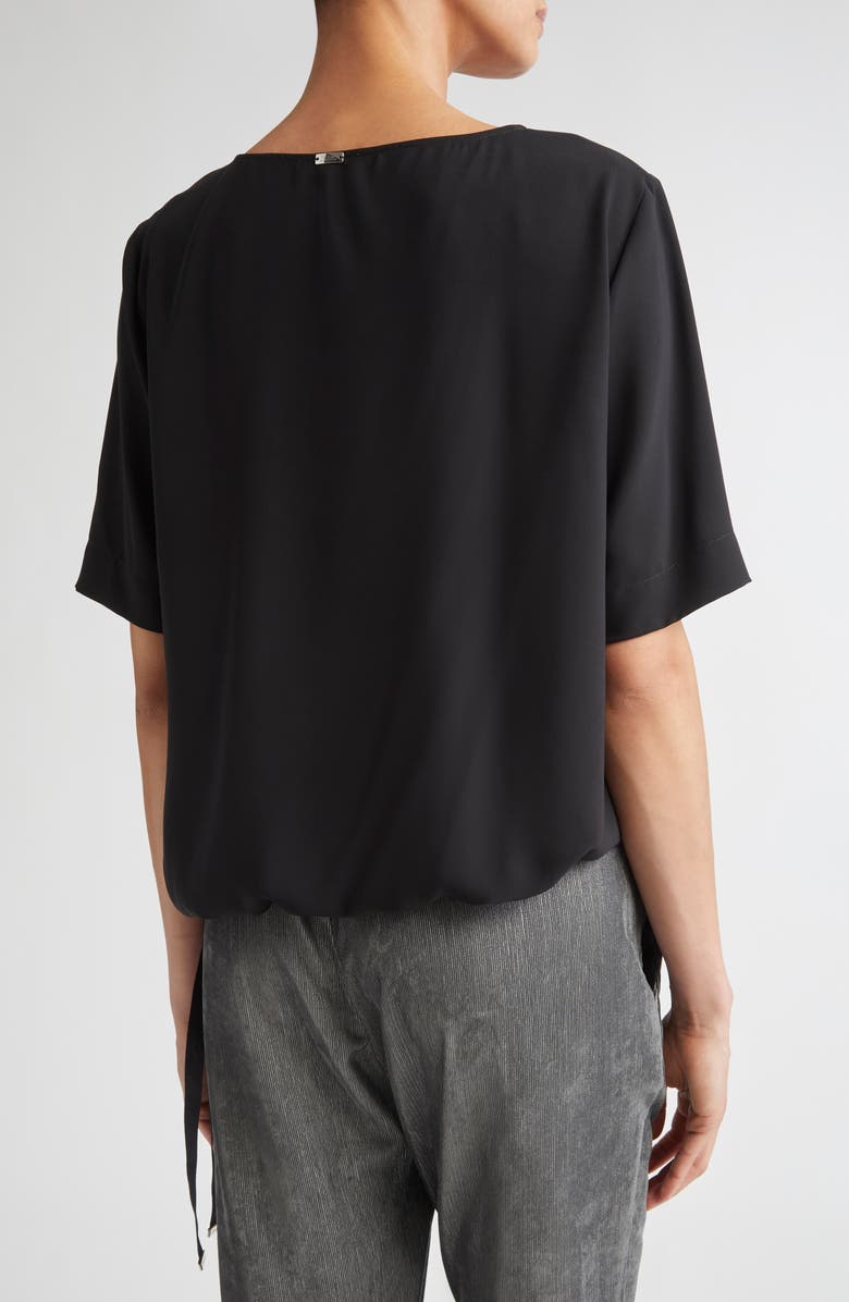 Herno Drawstring Hem T-Shirt, Alternate, color, Nero