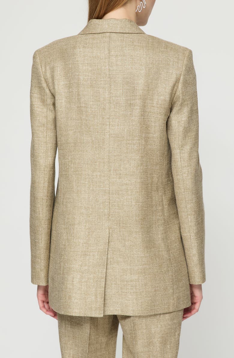 Lafayette 148 New York Marled Panama Weave Blazer, Alternate, color, 