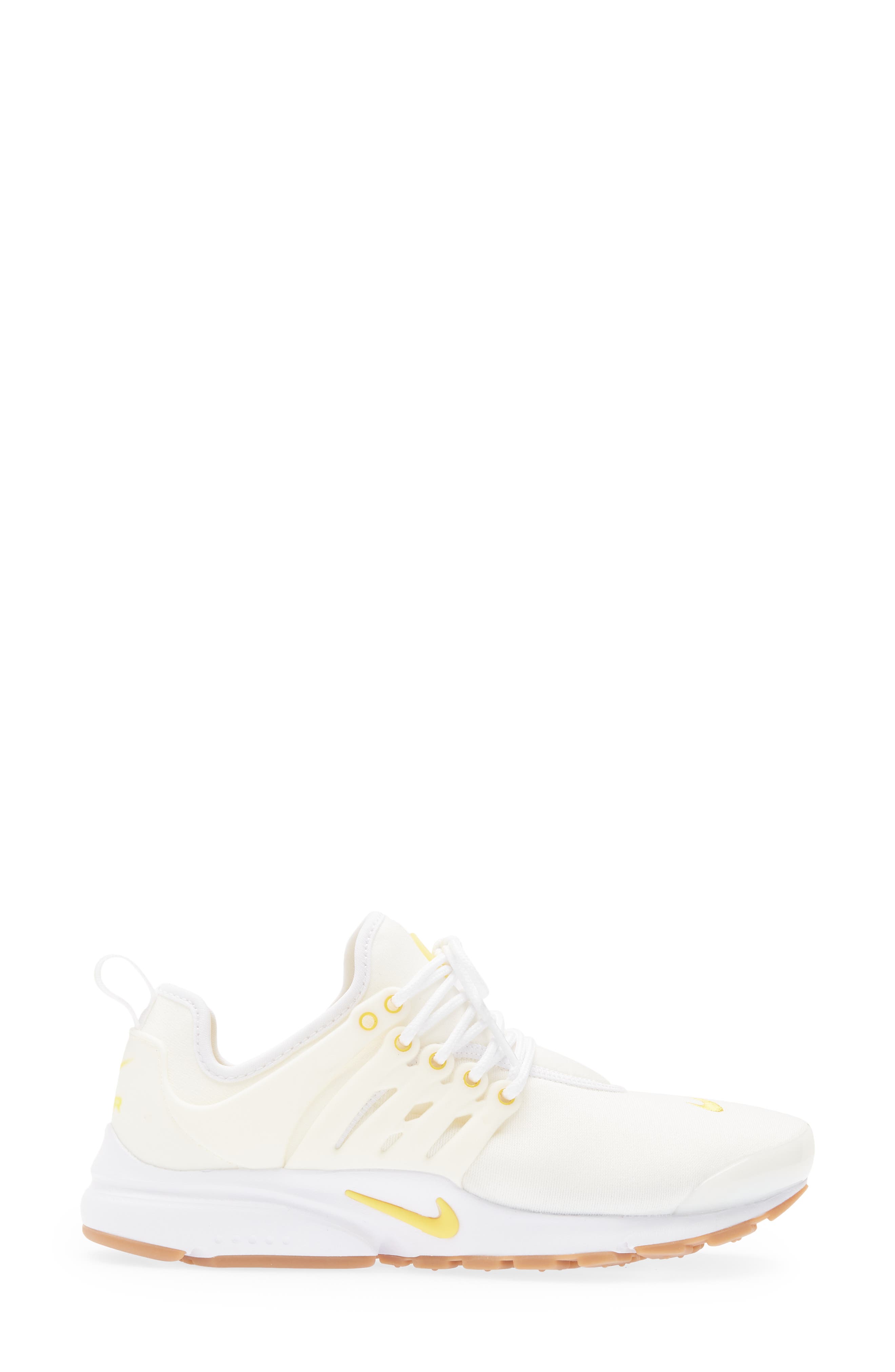 Air Presto Sneaker, Alternate, color, WHITE/ VIVID SULFUR/ WHITE