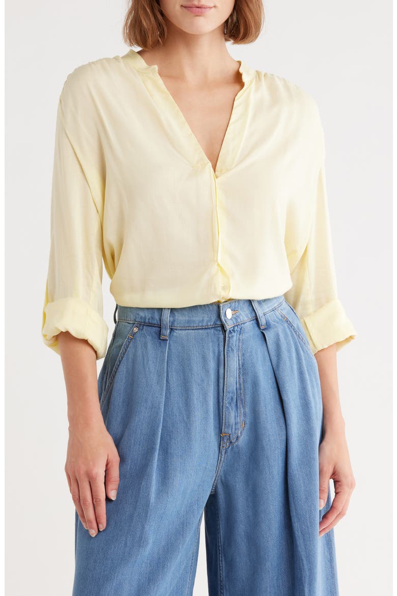 Banoria Long Sleeve Top, Main, color, OPEN YELLOW