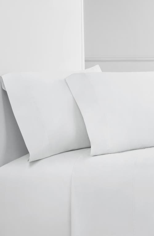 Melange Home Pleat Detail 400 Thread Count Sheet Set With Bonus Pillowcases In White