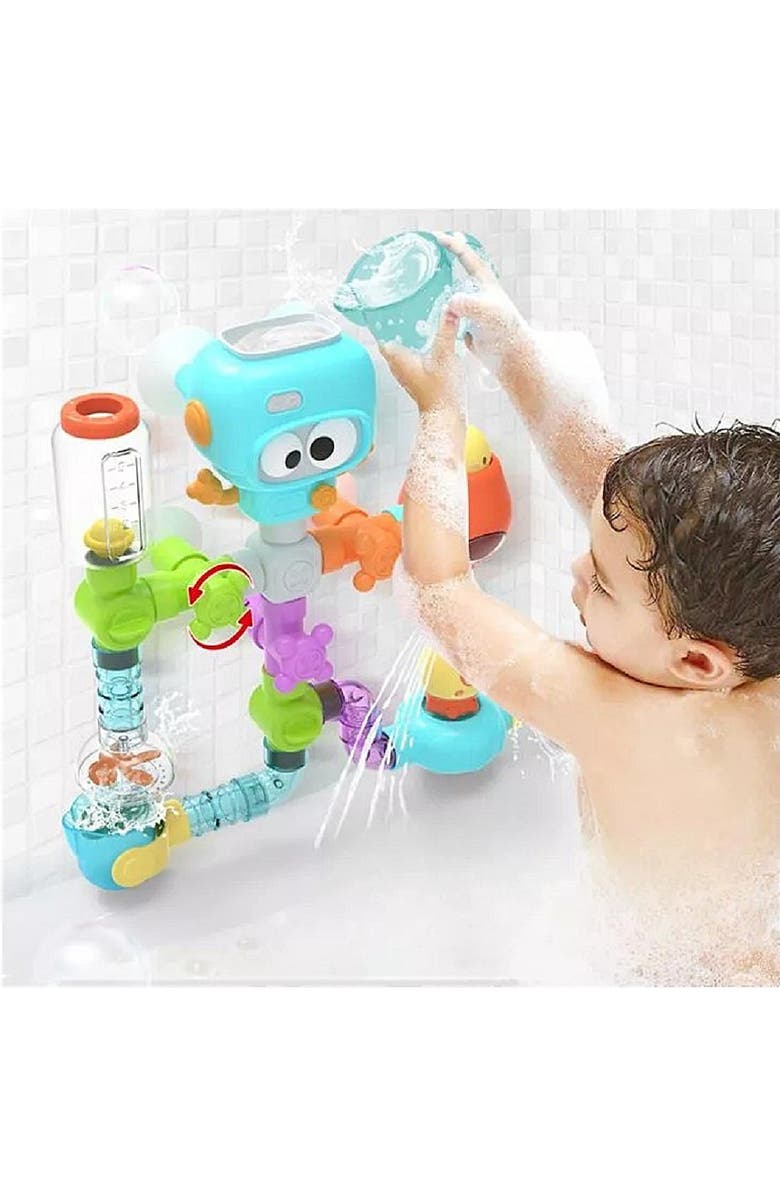 Sperric Build and Splash Educational Water Bath Toy Set, Alternate, color, Multicolor