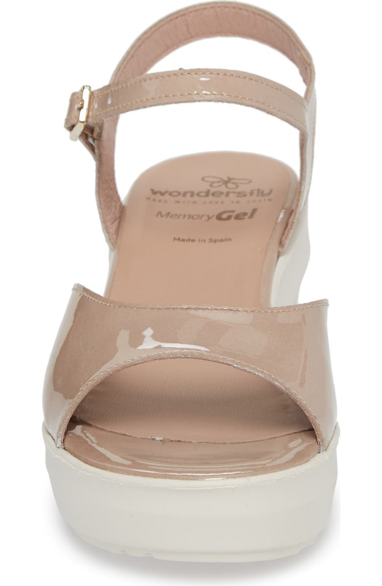 Wonders D-8201 Platform Sandal, Alternate, color,