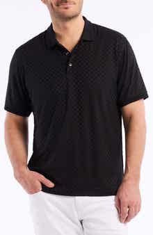 Robert Graham Aaron Checkered Knit Polo