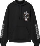 AllSaints Araknid Graphic Hoodie