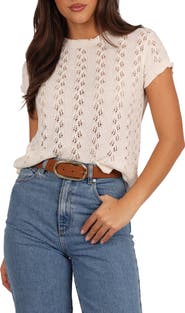 Petal & Pup Analynn Pointelle Sweater