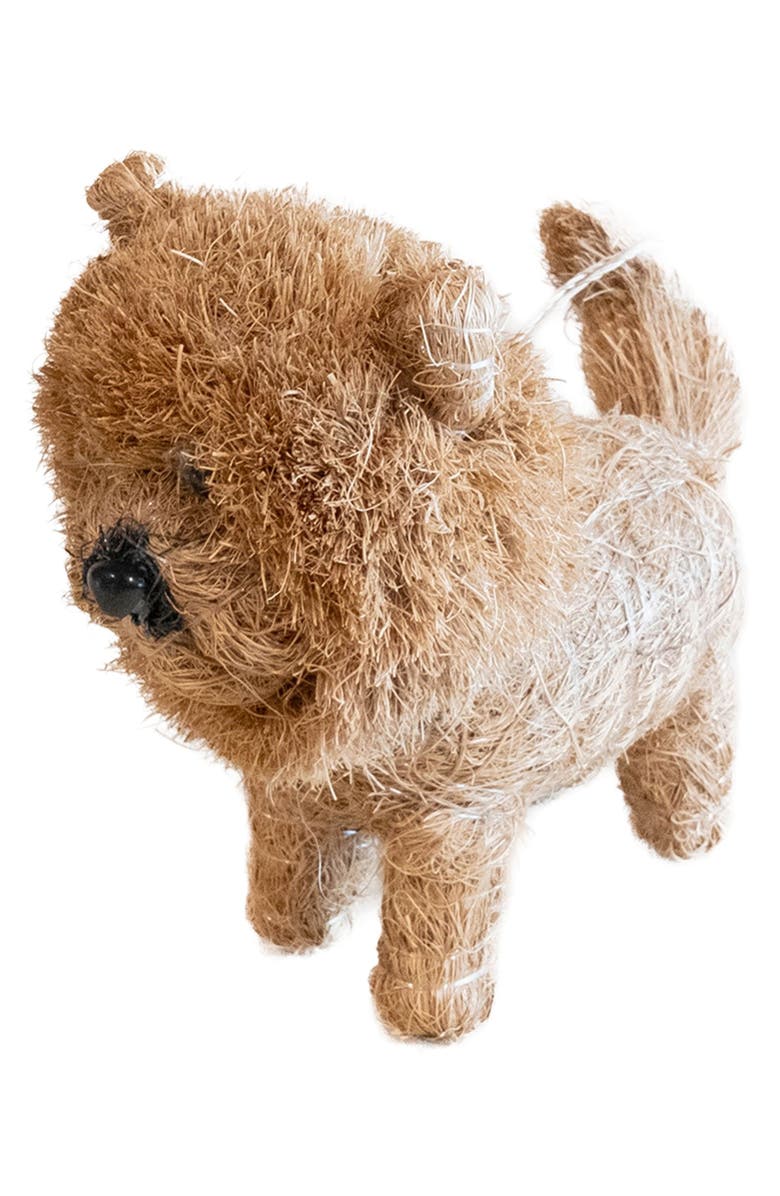 LIKHA Chow Chow Handwoven Ornament, Alternate, color, Brown