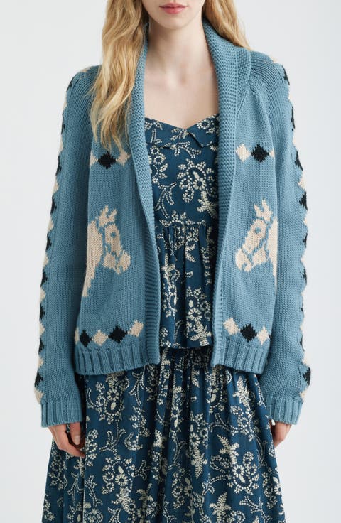 Stable Lodge Jacquard Cardigan