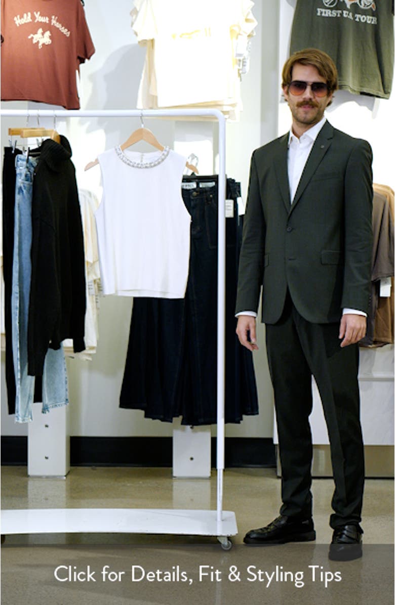 Embellished Imitation Pearl Sleeveless Sweater, sales video thumbnail